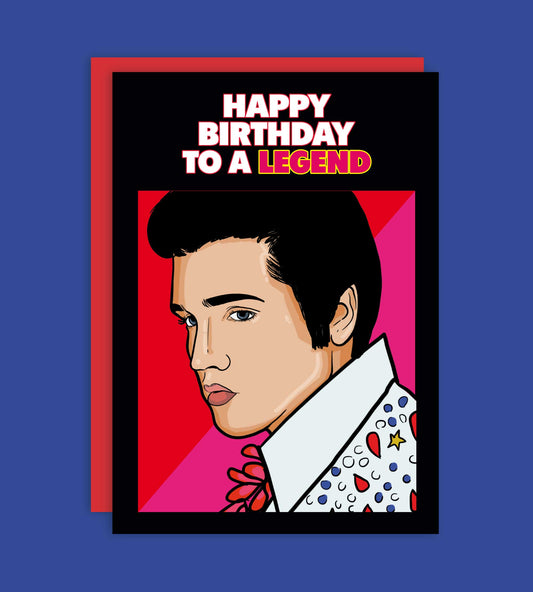 Happy Birthday To A Legend Greeting Card