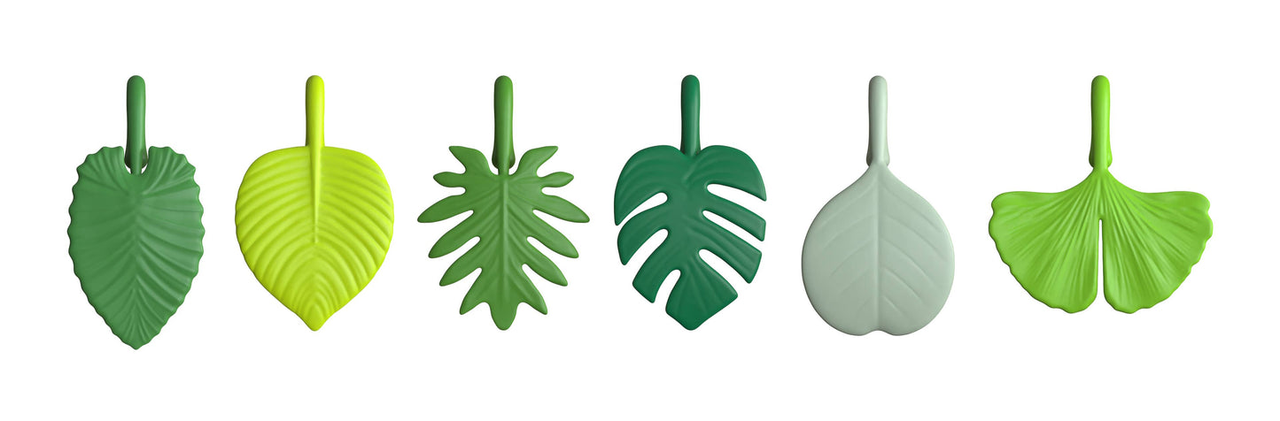 Plant glass markers | set of 6