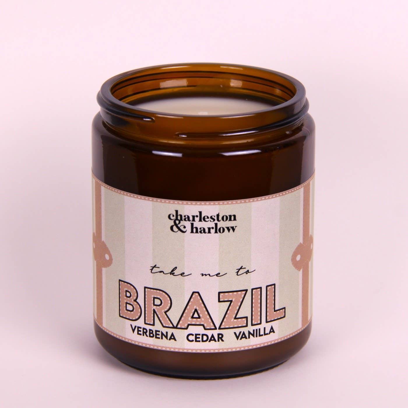 BRAZIL: Verbena, Cedar + Vanilla 8oz Soy Candle FERNWEH