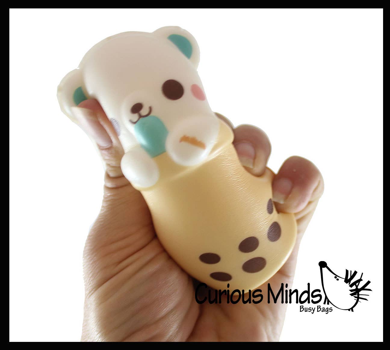 Animal Drinking 4" Bubble Tea Drink Slow Rise Squishy Toys