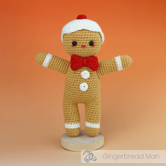DIY Crochet Kit - Gingerbread Man