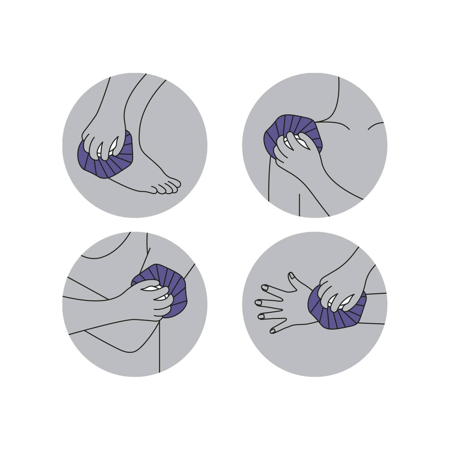 Lindo Multipurpose Large Ice Bag - Constellation Purple