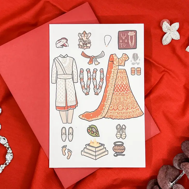 Indian (Hindu) Wedding Card