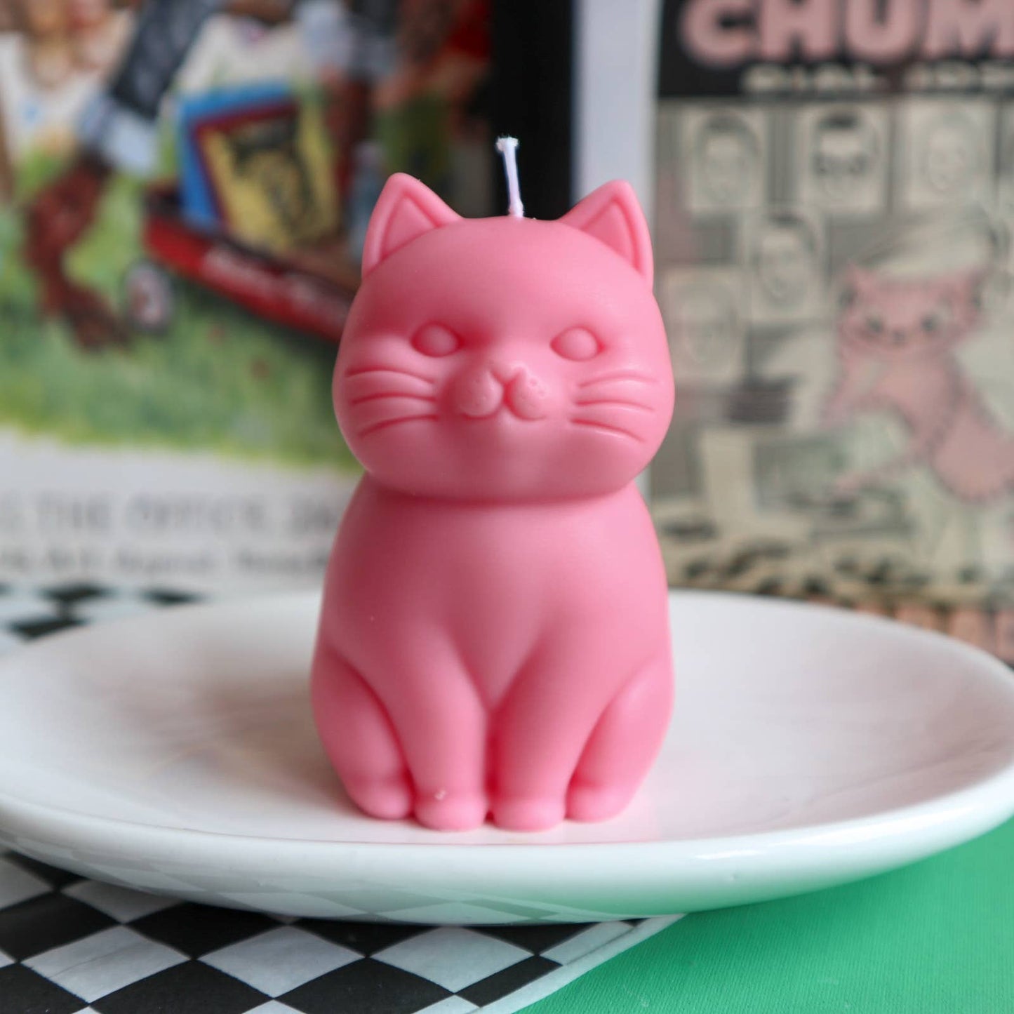 Cute Cat Candle