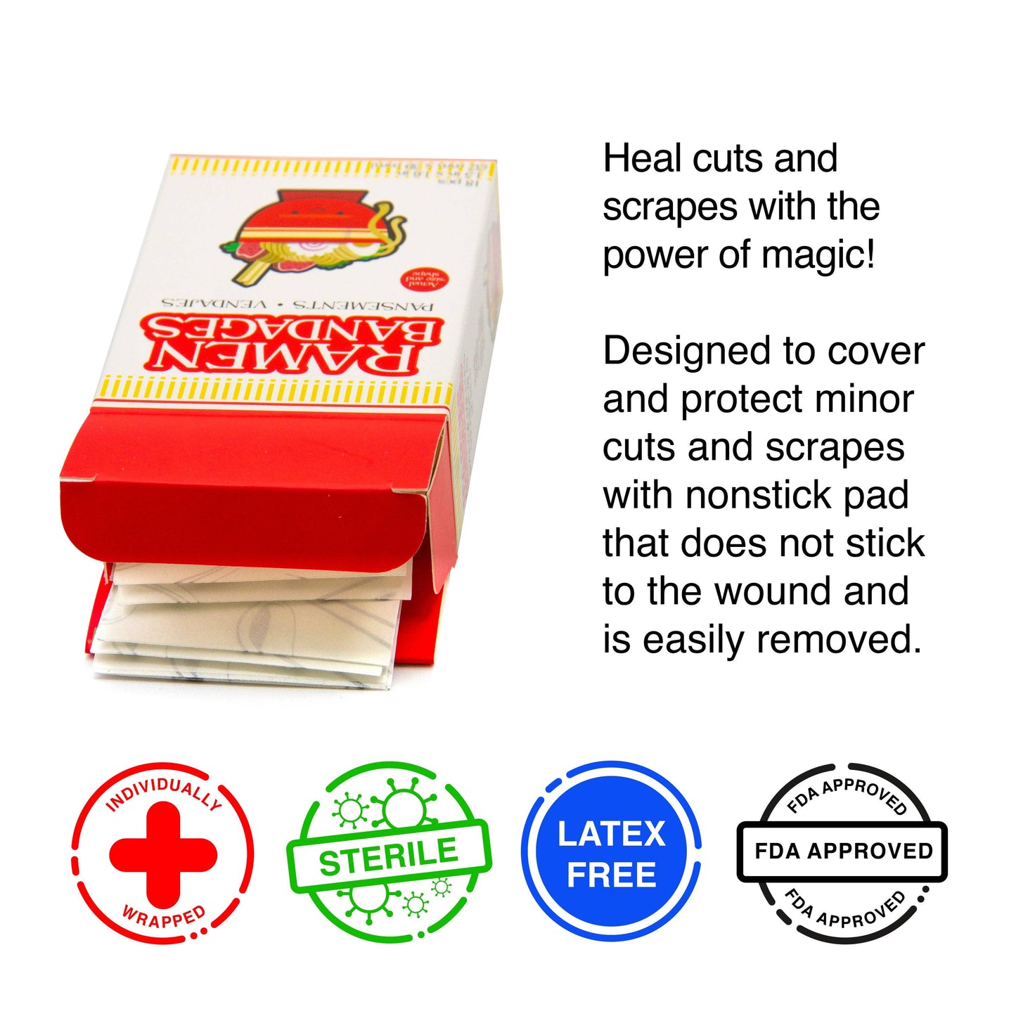 Ramen Adhesive Bandages
