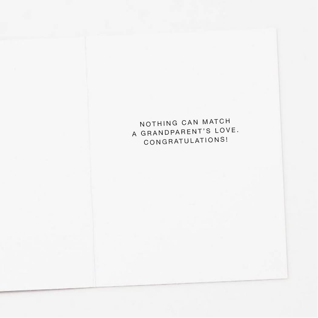 Teddy Bear New Grandparent Congratulations Card