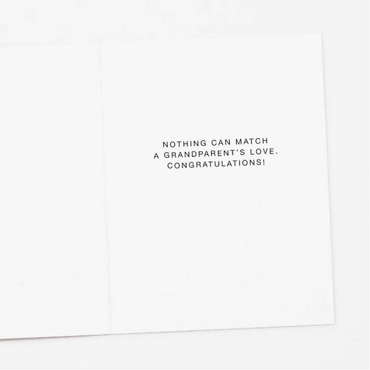 Teddy Bear New Grandparent Congratulations Card