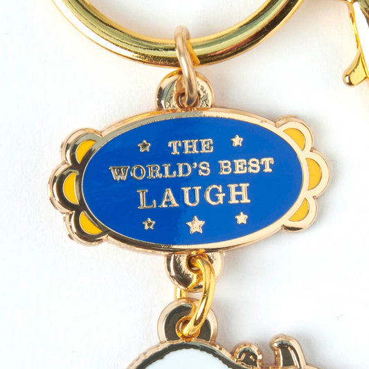 Peanuts World's Best Keyring Laugh