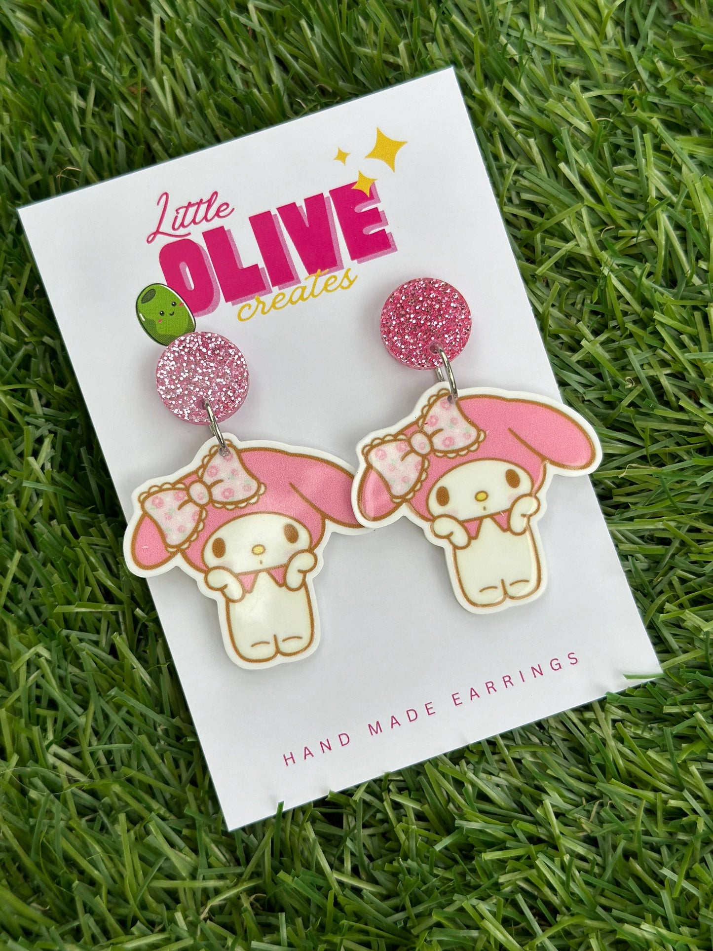My Melody Kawaii Dangle Earrings