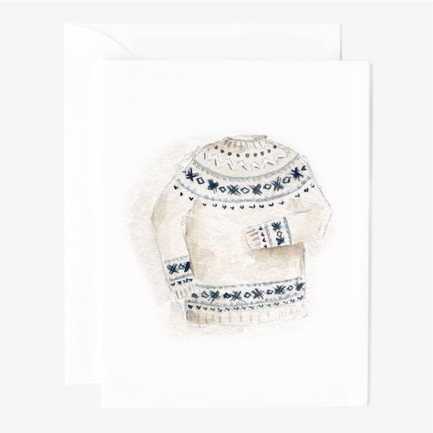 Winter notecard