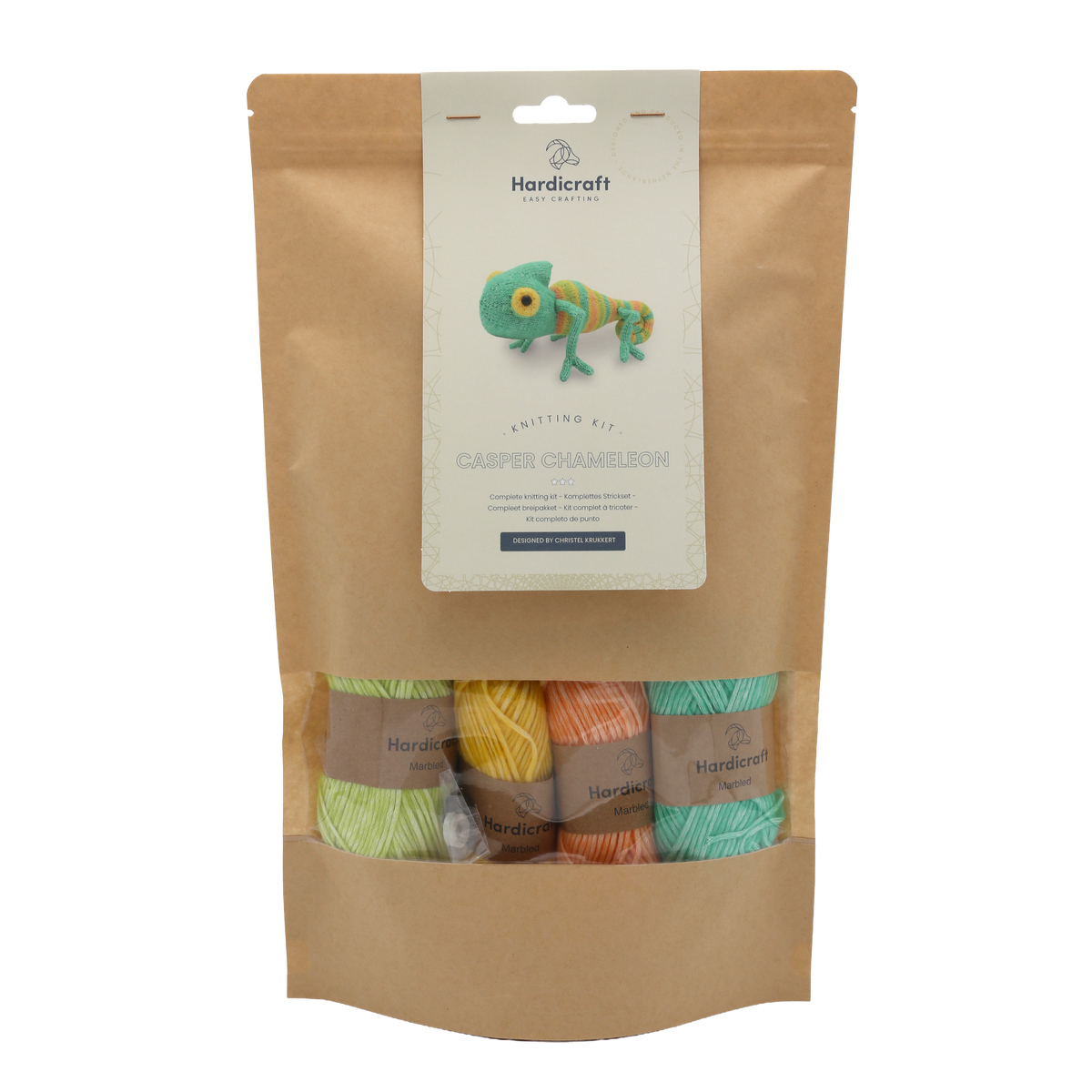 DIY Knitting Kit - Casper Chameleon