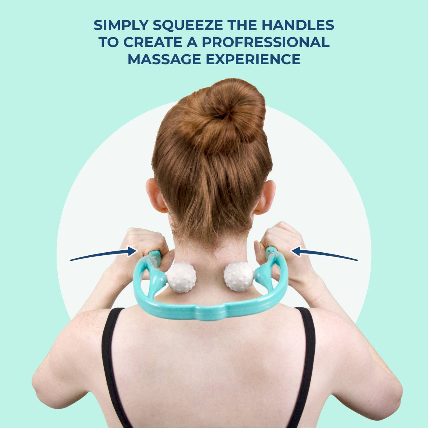 Lindo CushionGolf Neck Massager - w/ Soft Golf Germanium