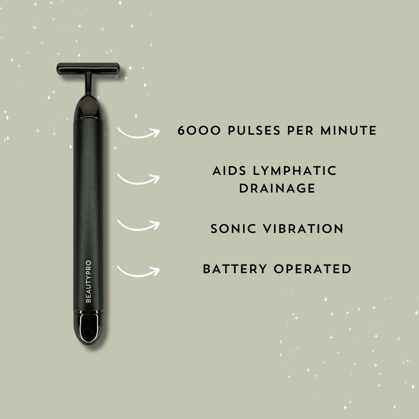 T-BAR Sonic Vibrating Anti-Ageing Device | Beauty Tech