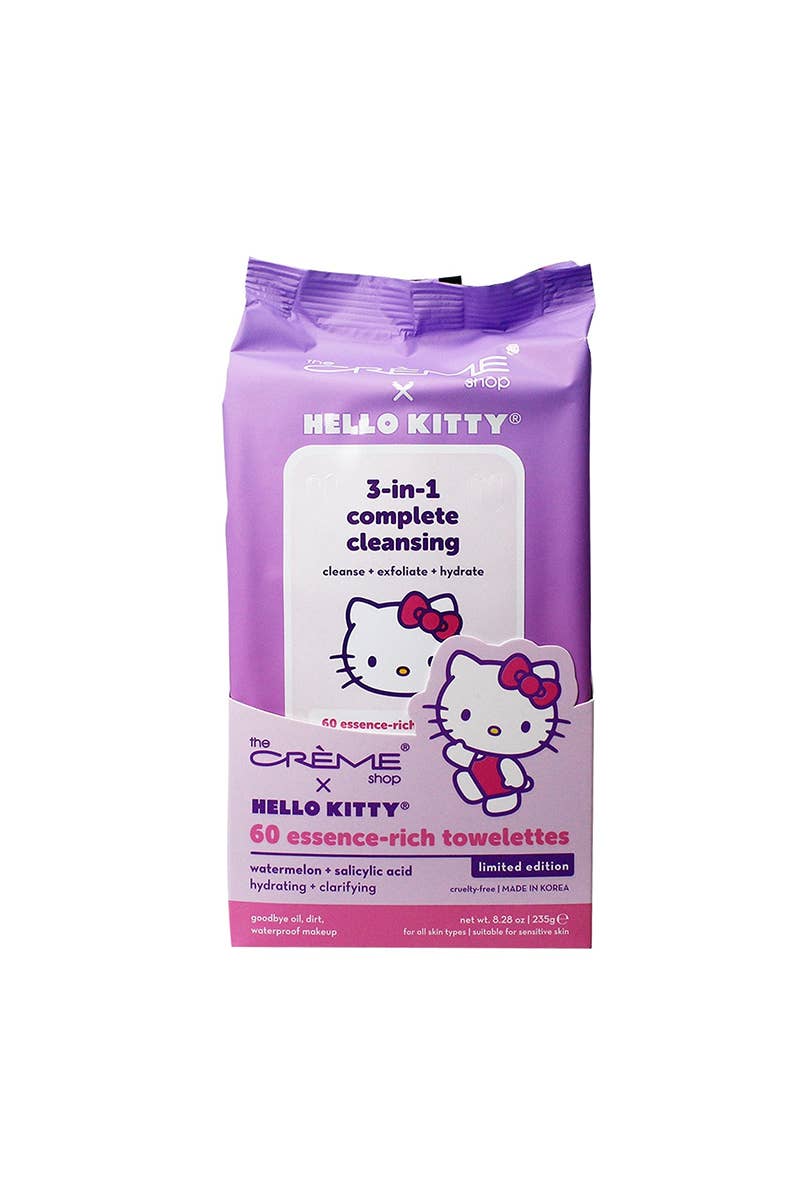 Hello Kitty 60 Cleansing Towelettes