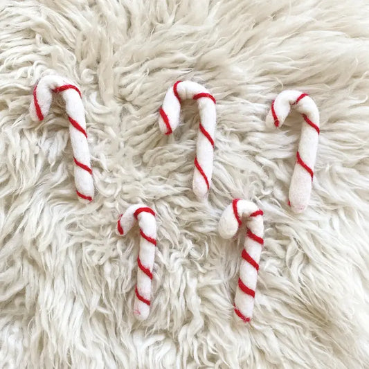 Felt Candy Canes