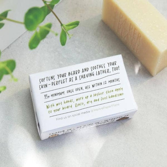 Beard Shampoo - 100% Natural Vegan Solid Shampoo