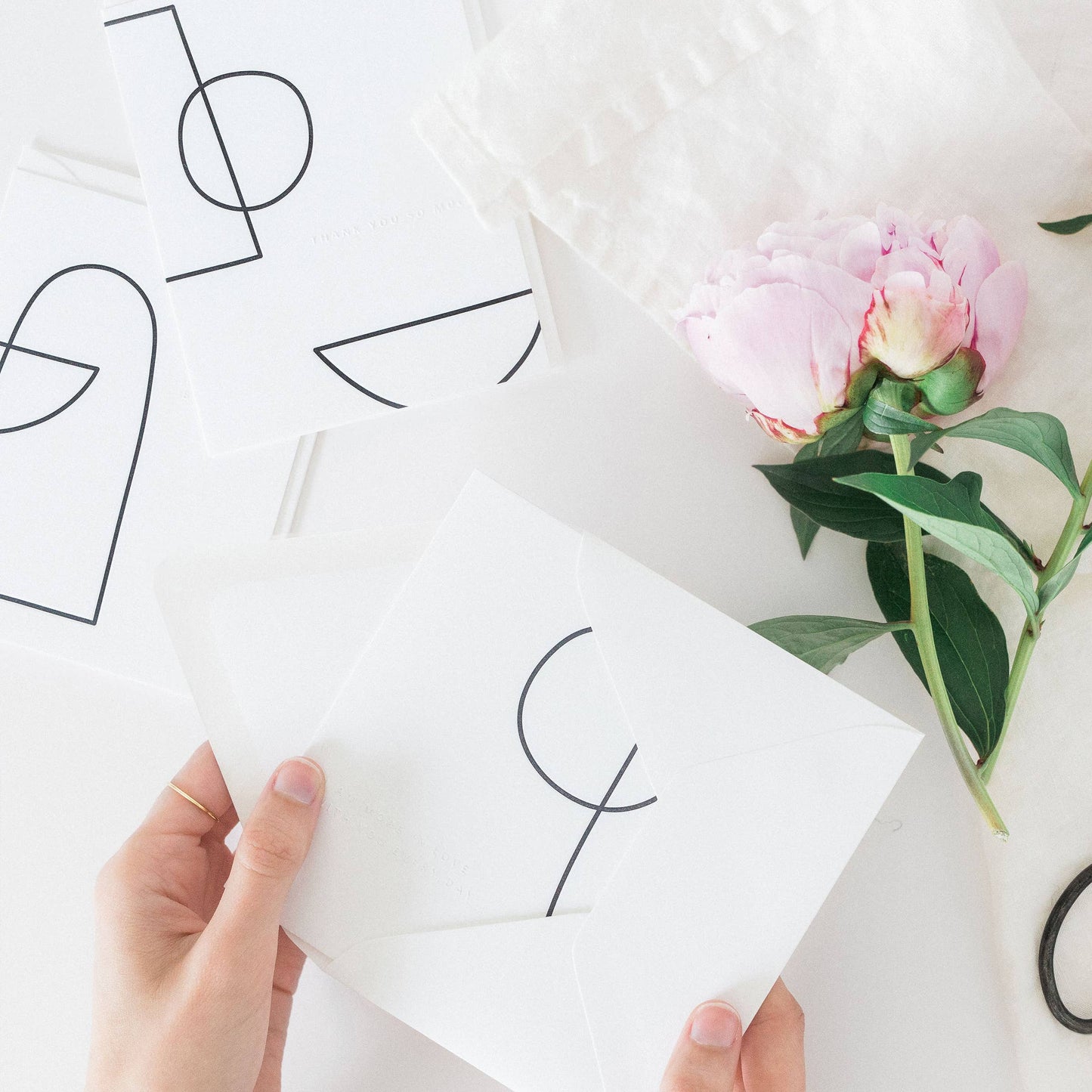 Birthday Outlines Greeting Card
