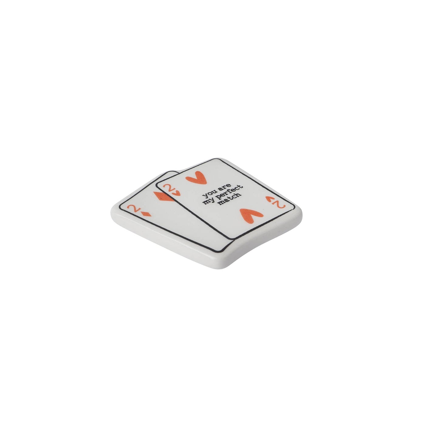 Just Smile 'Perfect Match' Ceramic Match Token