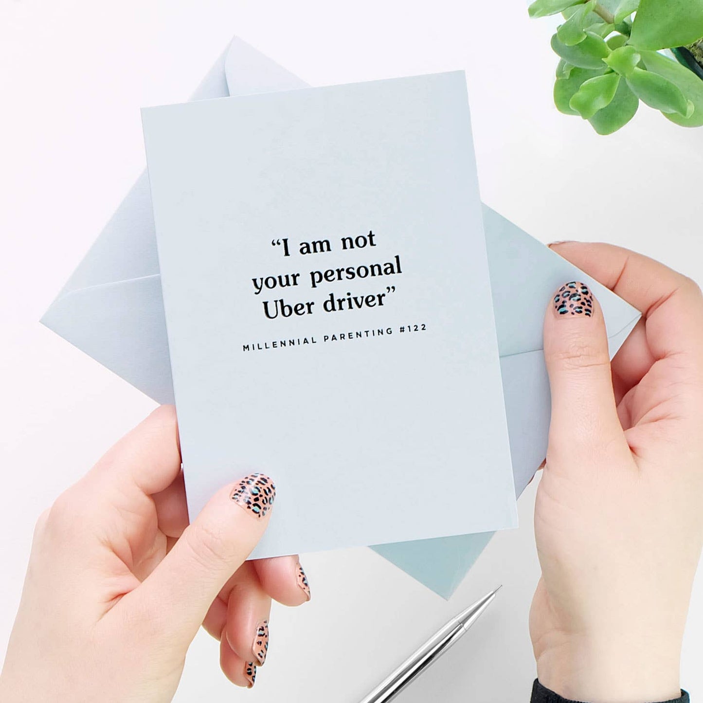 I Am Not Your Personal Uber Driver - Funny Card