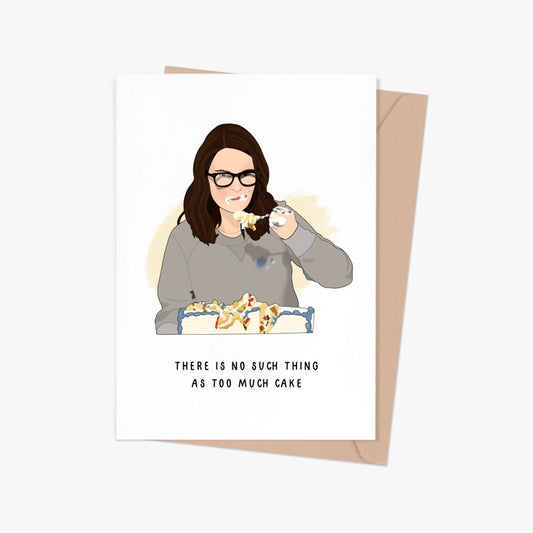 Tina Fey Birthday Greeting Card