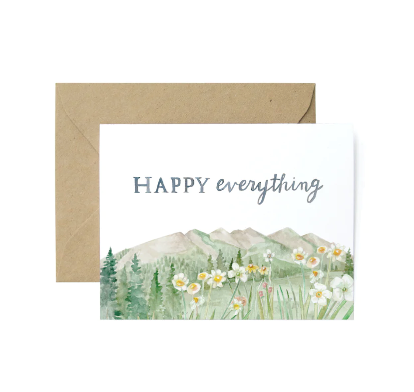 Happy Everything Mountain Greeting Card