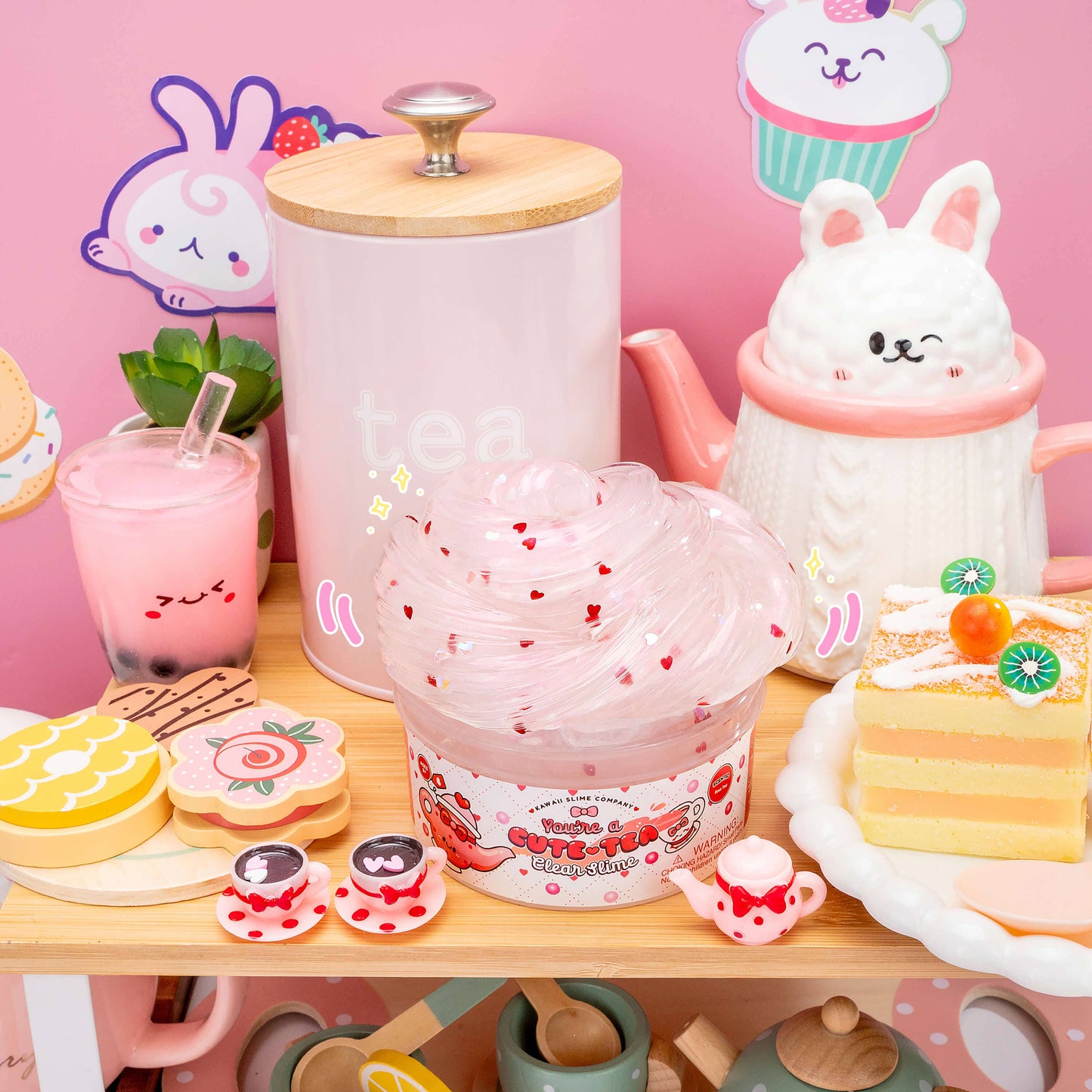 You're a Cute Tea Clear Slime