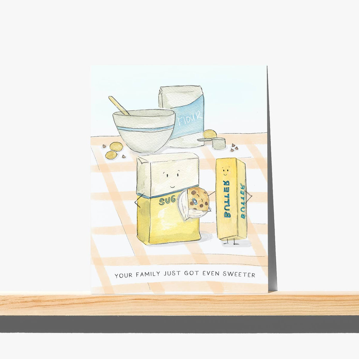 Greeting Card - Sweet Addition - Baby Card