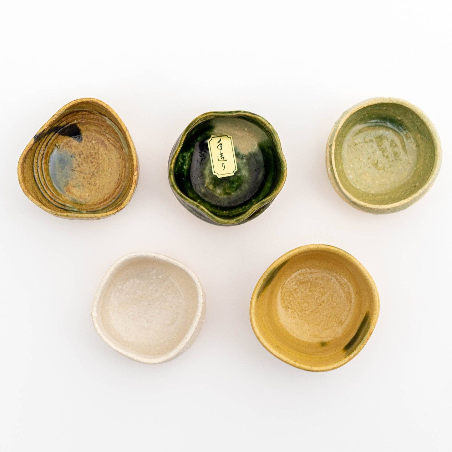 Japanese Artistic Handmade Seifu Sake Cups Gift Set