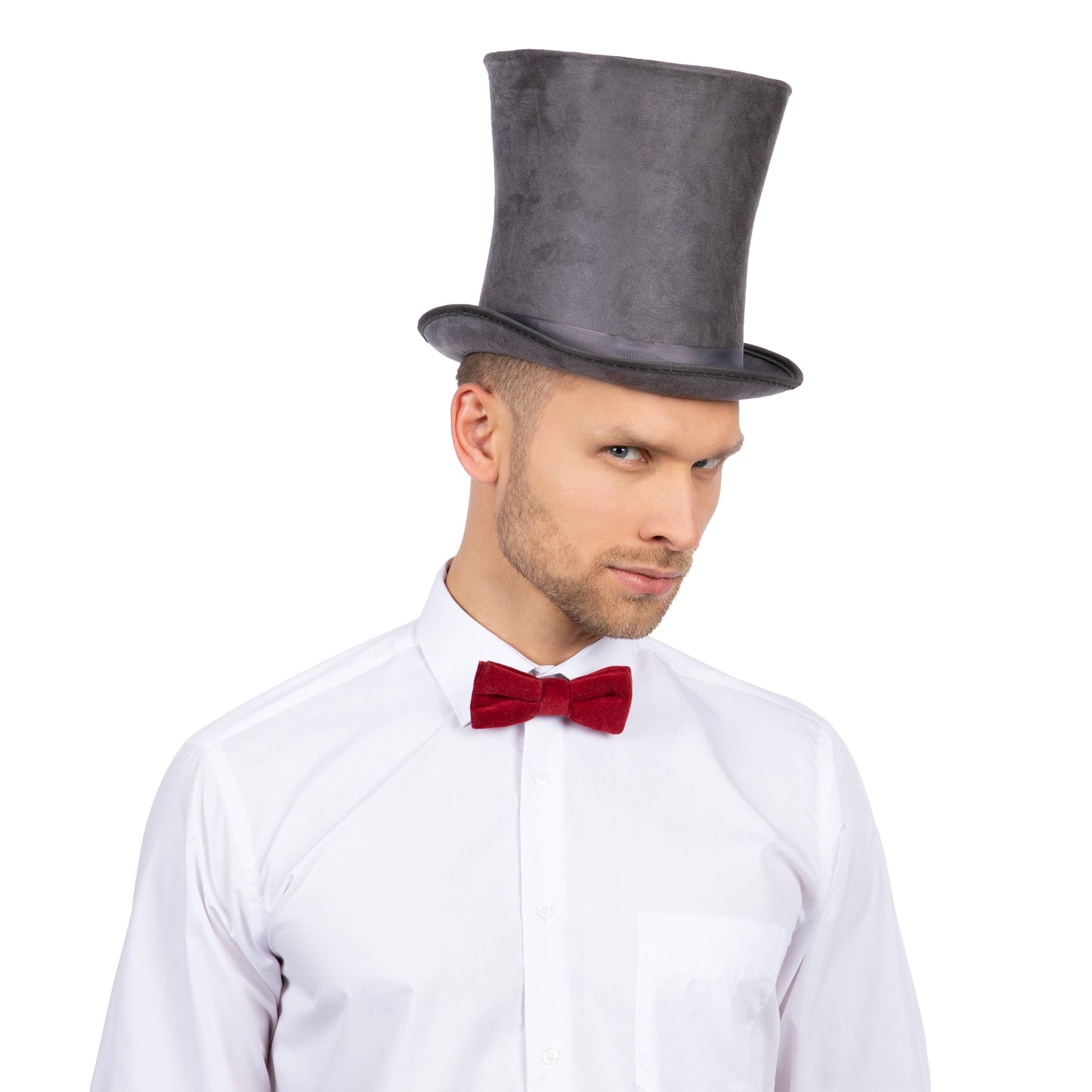 Bell Top Hat Fancy Dress Victorian Hard Hat Halloween