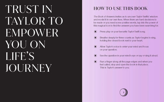 The Book of Answers According to Taylor