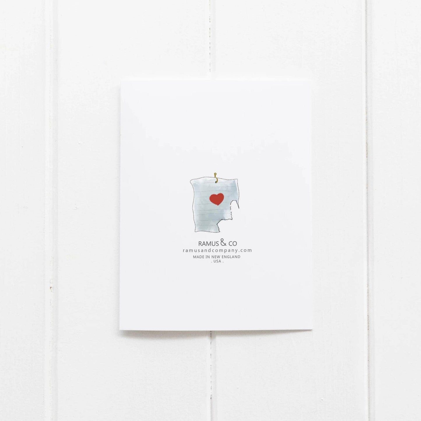 Love Note Whale Greeting Card