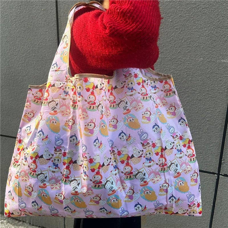 Foldable Eco-Friendly Portable Large Capacity Shopping Bag