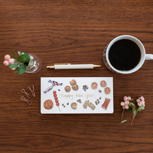 New Year Treats - Monarch Card