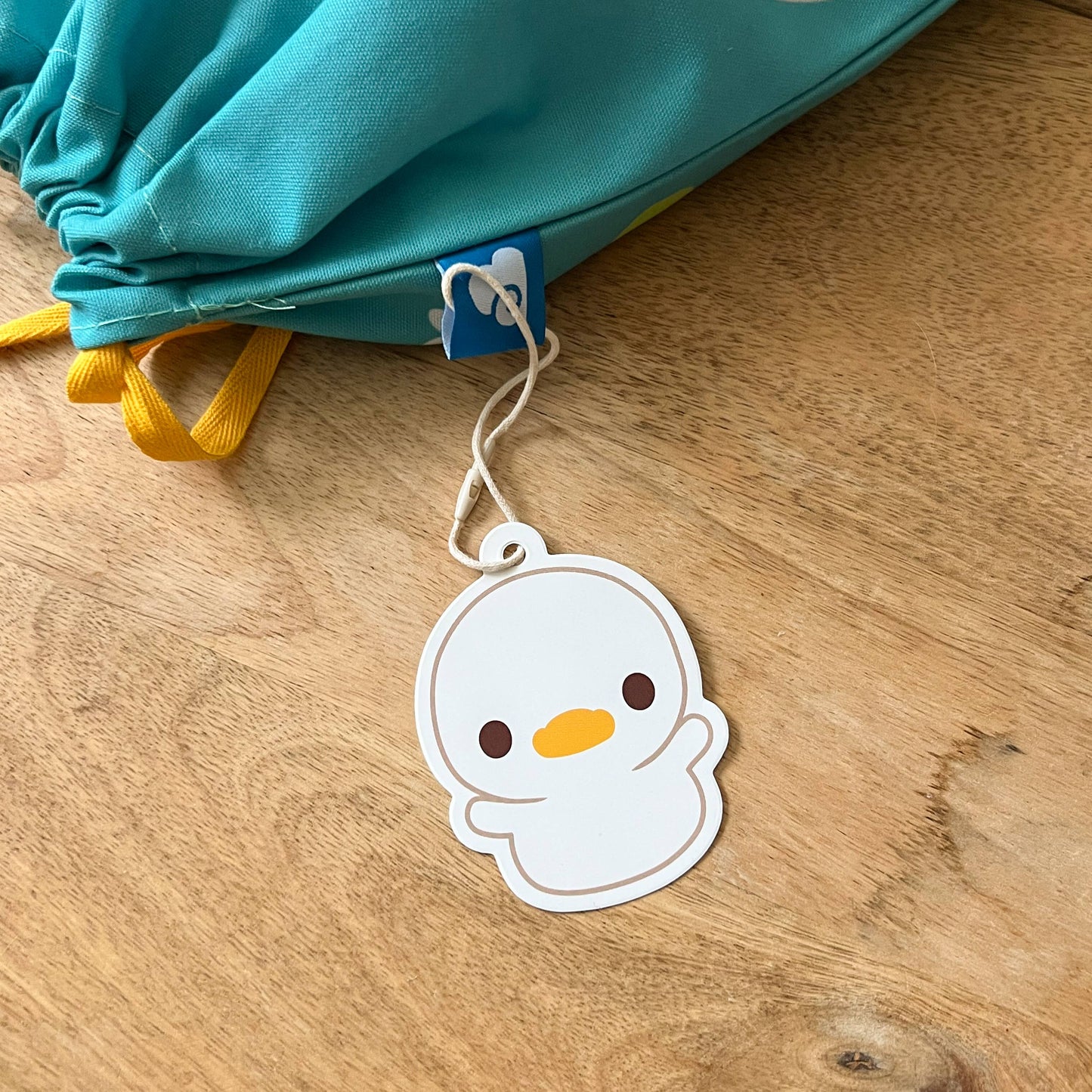 Drawstring Pouch Bag - A Lost Duckling