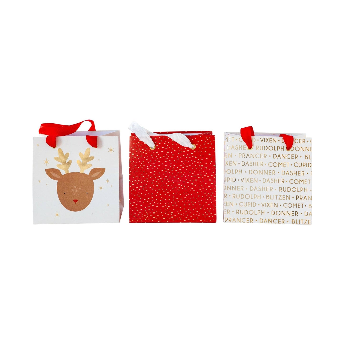 PLGBS46 - Reindeer Mini Gift Bag Assorted