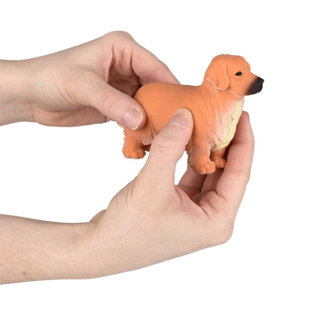 Stretchy Golden Retriever 5.25"