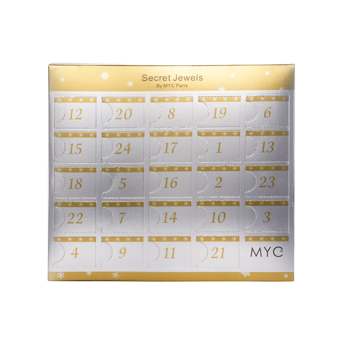 Advent calendar - silver