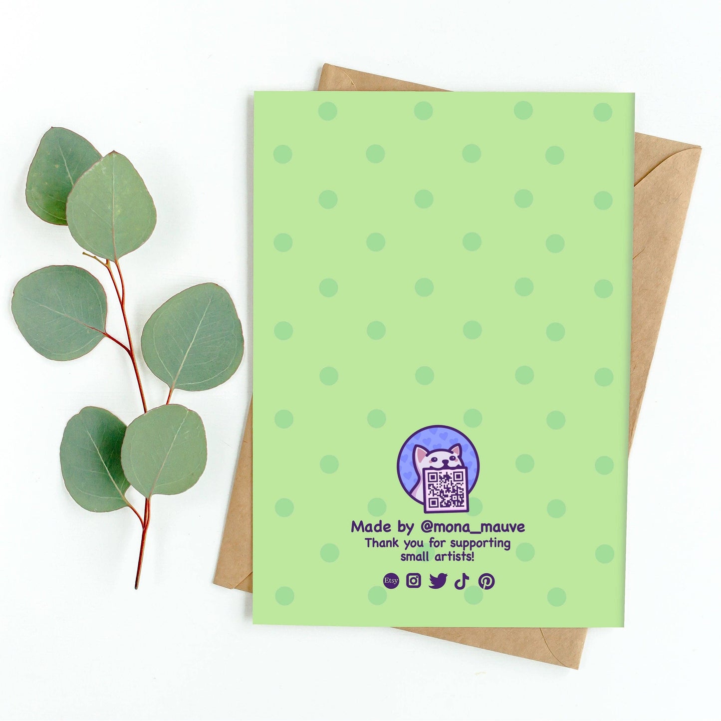 Thank You for Helping Me Grow! | Cute Cat Thank You Card