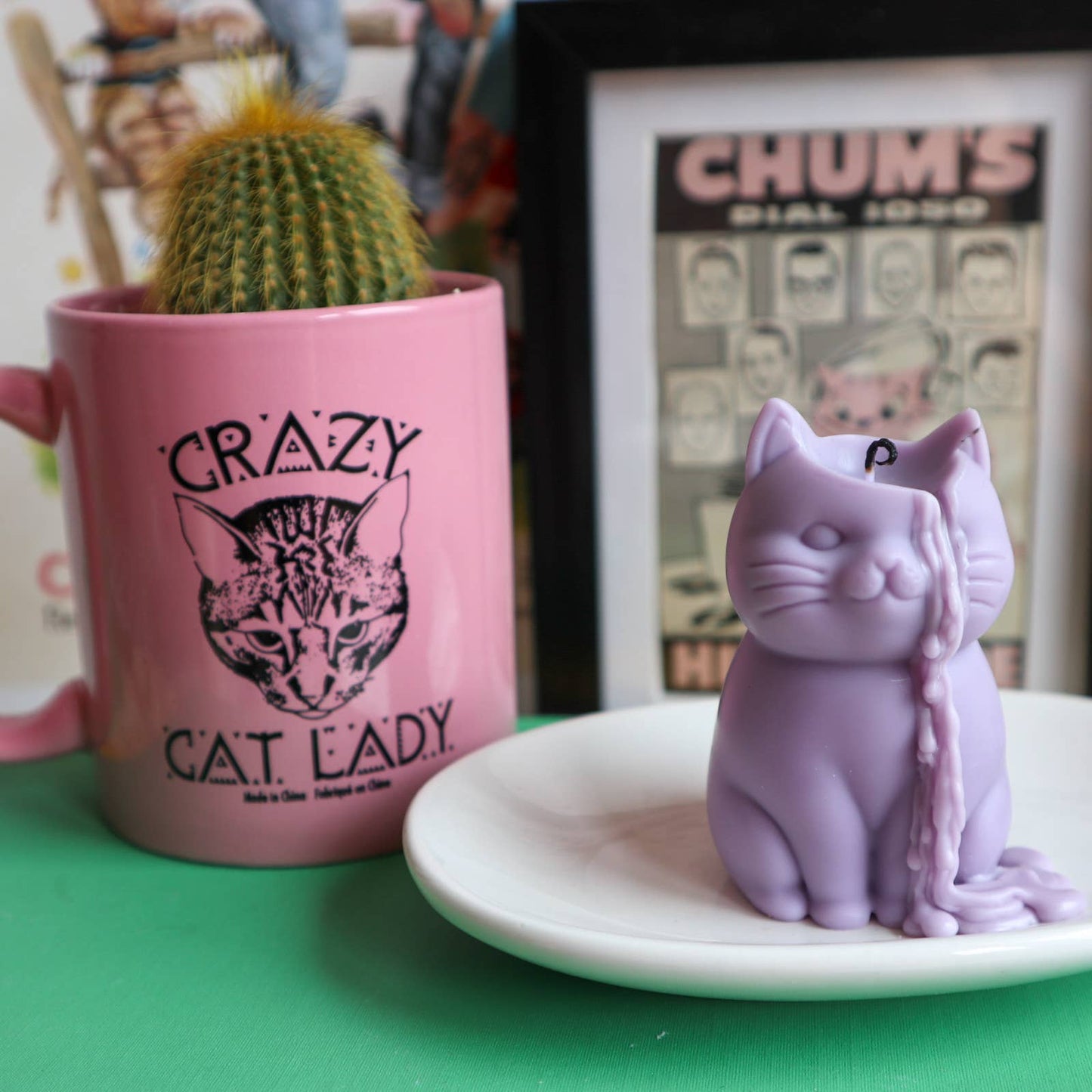 Cute Cat Candle