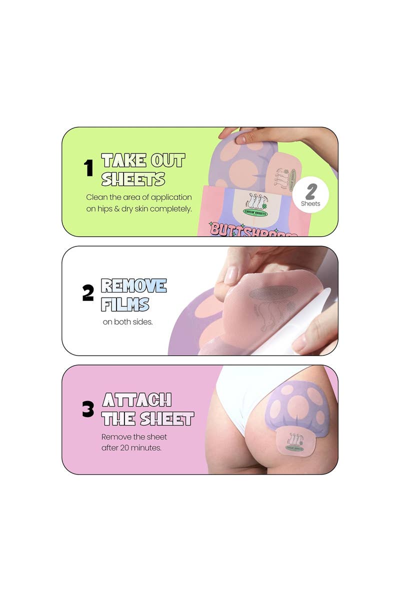 Buttshroom Bum Patch