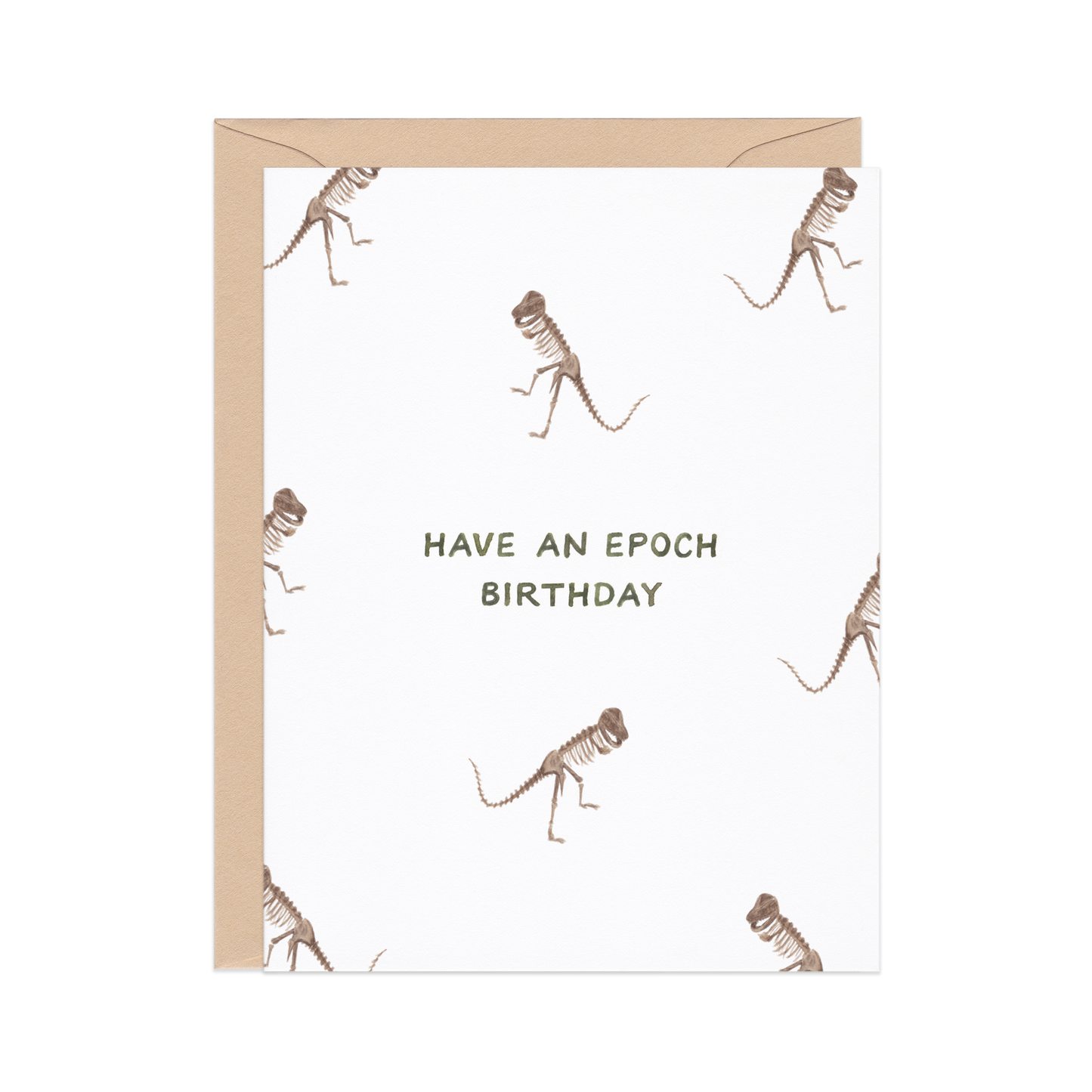 Epoch Dinosaur - Animal Pun Birthday Card