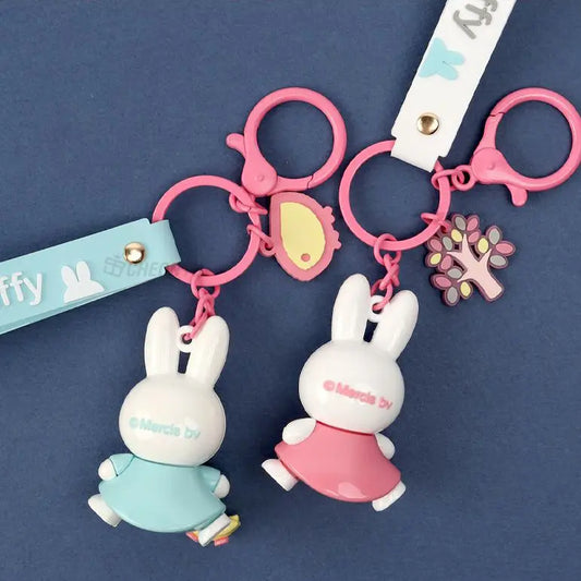 Miffy Figure Keyring & Charm – Pastel Random
