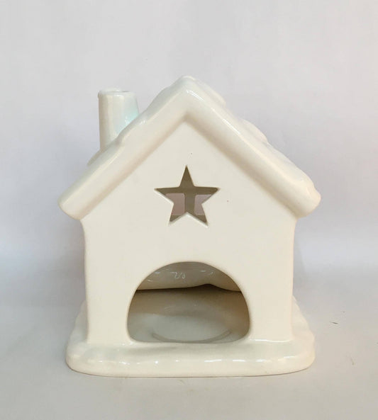 Miffy Snowy Skiing Christmas Candle House