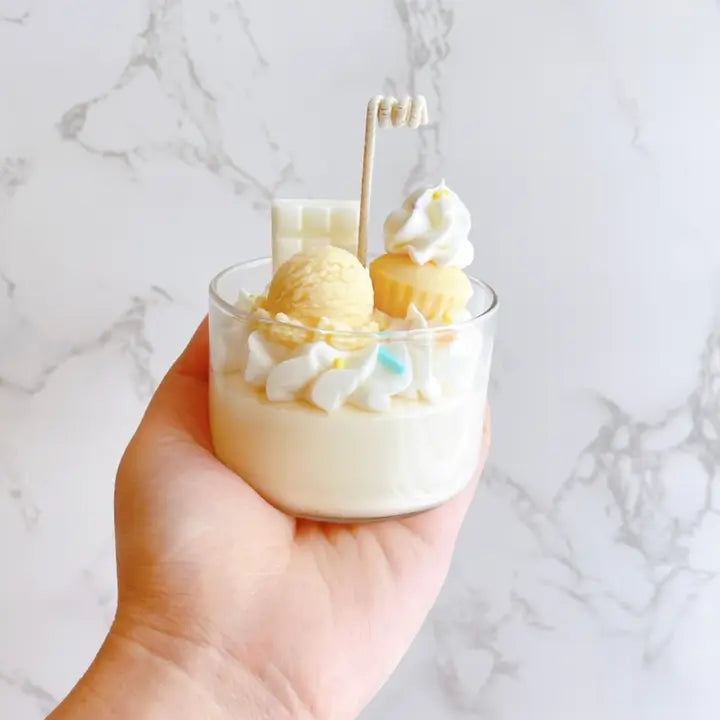 Vanilla Buttercream Cupcake Candle
