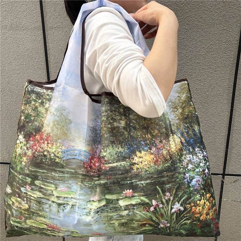 Foldable Eco-Friendly Portable Large Capacity Shopping Bag