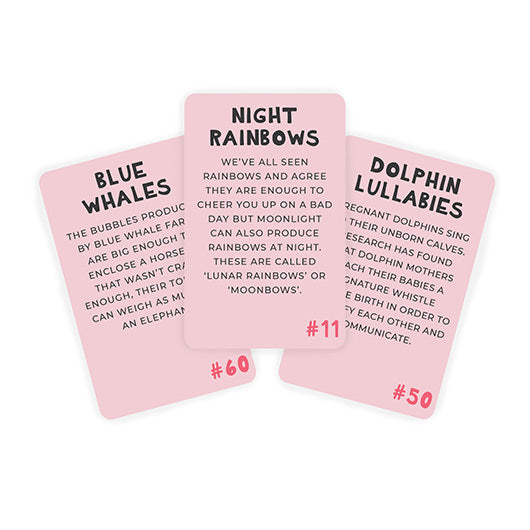 Reasons To Love The World 100 Cards