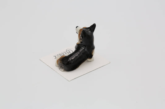 Taffy Corgi Cardigan Porcelain Miniature