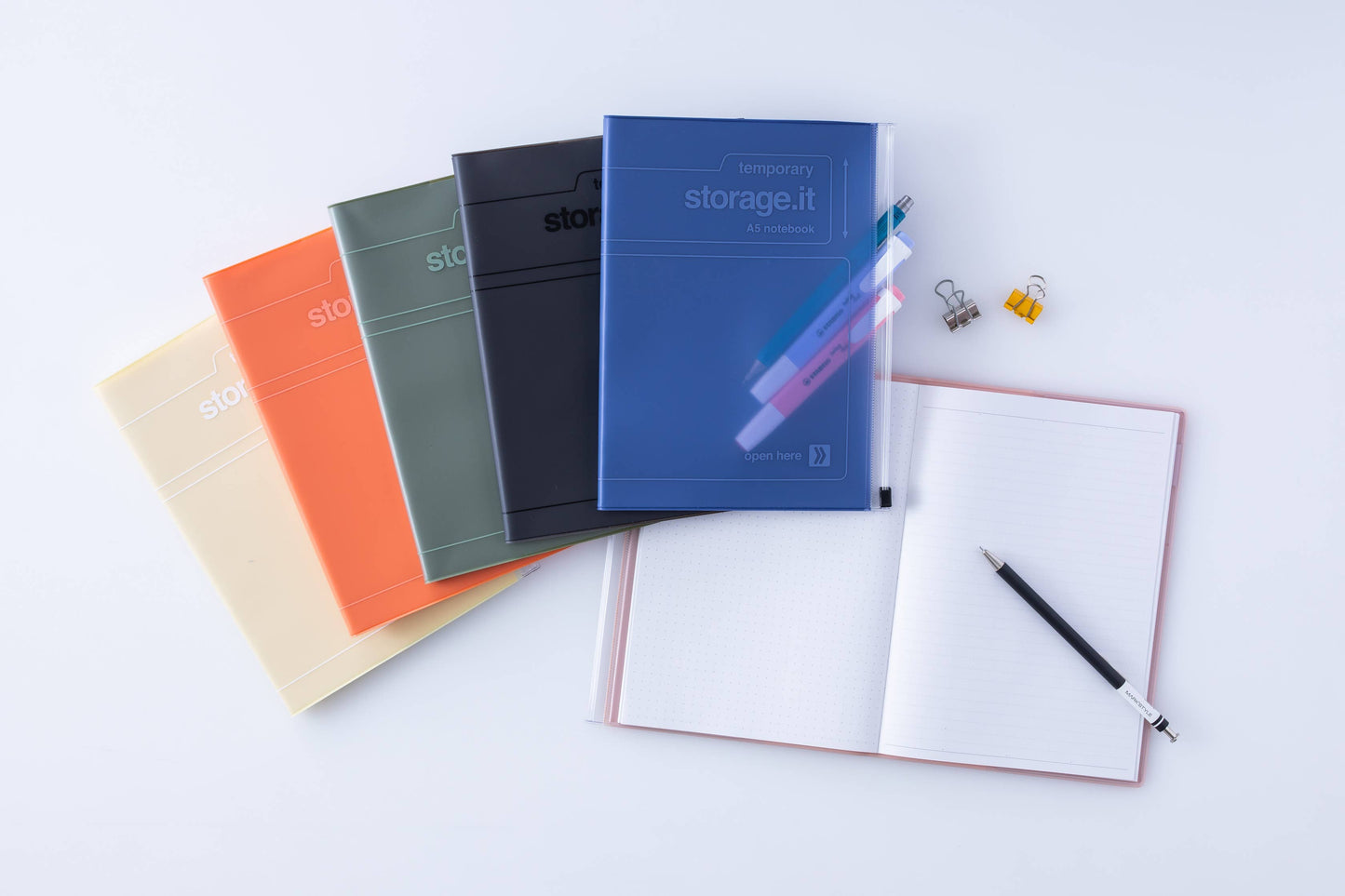 Eco-friendly refillable Notebook A5 / STORAGE.it