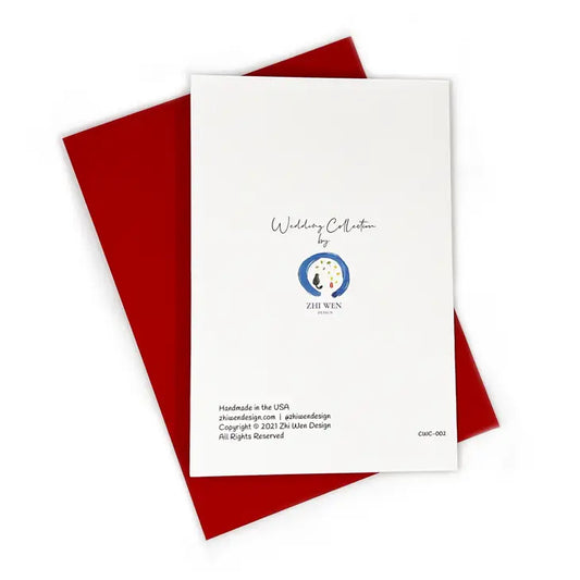 Chinese (Qipao) Wedding Card