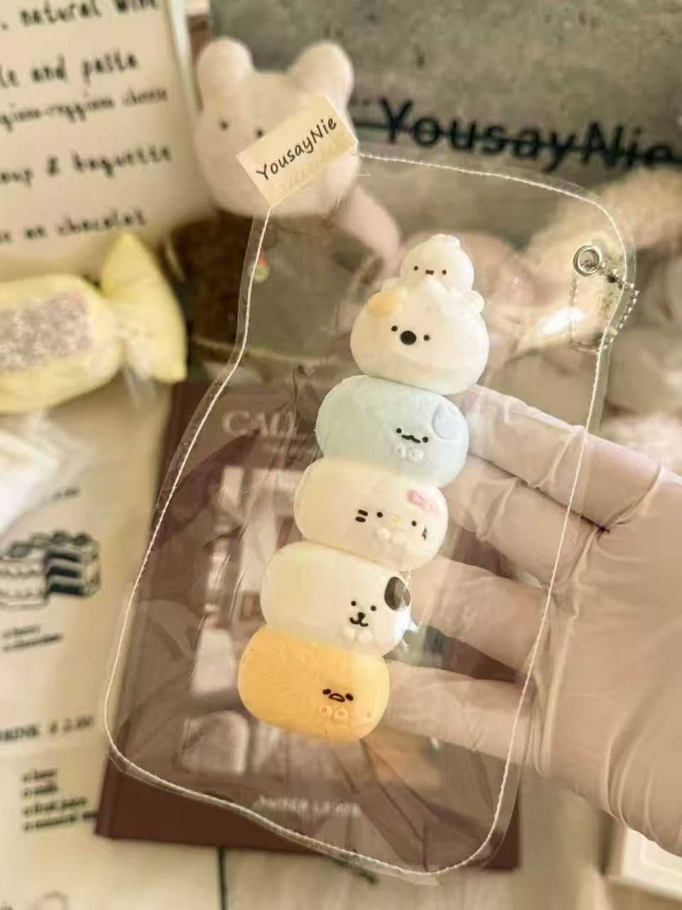 Animal Ice Cream Taba Squishy Toy
